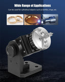 FAHKNS D69 Chuck Rotary Axis, Rotary Chuck for Laser Marking Machine and Fibe...