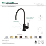 Kingston Brass KS8190CTL Continental Water Filtration Faucet, 5-7/8" in Spout...