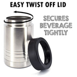 Clear Water Home Goods - 12 oz Stainless Steel Double Wall Vacuum Insulated C...