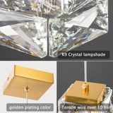 Pendant Lighting Modern Pendant Light, Mini Crystal Chandeliers,Adjustable Pe...