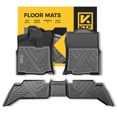 KYX Floor Mats for 2018-2023 Tacoma Double Cab (Automatic Transmission ONLY),...