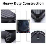 Black Motorcycle Solo Seat Spring Base Plate Bracket Compatible With Sportste...