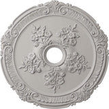 Ekena Millwork CM26ATUWF Attica with Rose Ceiling Medallion, 26"OD x 3 3/4"ID...