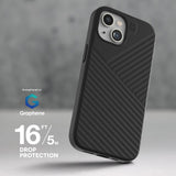 ZAGG Denali Snap iPhone 15/14/13 Case - Drop Protection (16ft/5m), Dual Layer...