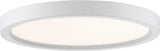 Quoizel OST1711W Outskirt Modern Super Flush Mount Ceiling Lighting, 1-Light ...