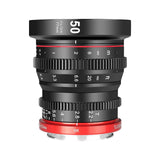 Meike 50mm T2.2 Large Aperture Manual Focus Low Distortion APS-C S35 Format 6...