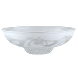 Aspen Creative 23130-11A Clear & Sandblasted Shade for Medium Base Socket Tor...