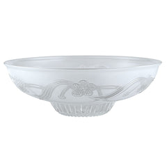 Aspen Creative 23130-11A Clear & Sandblasted Shade for Medium Base Socket Tor...