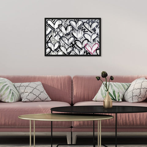 The Oliver Gal Artist Co. Abstract Modern Canvas Wall Art Corey Paige - Graff...