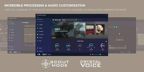 Creative Sound Blaster AE-7 Hi-Res Internal PCIe Sound Card, Quad-Core Proces...