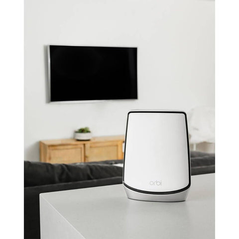 NETGEAR Orbi Whole Home Tri-band Mesh WiFi 6 System (RBK852) &#8211; Router with