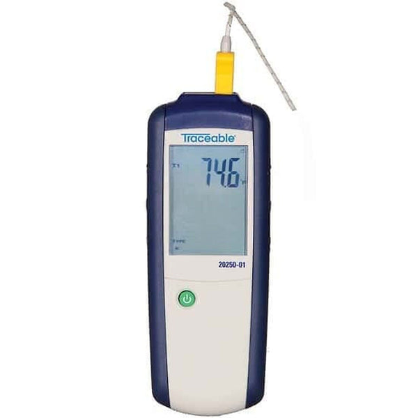 Traceable Thermocouple Thermometer, Type K/J