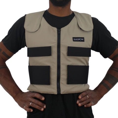 Cooling Vest for Men and Women with 8 Cooling Packs Plus Booster Set-Maintain...