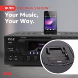 Pyle Home 300W Digital Stereo Receiver System - AM/FM Qtz. Tuner, USB/SD Card...