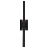 Kichler Nocar LED Textured Black Modern Garage or Patio Outdoor Wall Light fo...