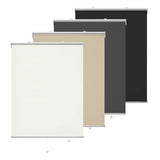 ALLBRIGHT Classic 100% Blackout Cordless Roller Shades for Windows, Spring Sy...