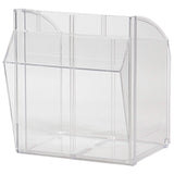 Akro-Mils 06703 TiltView Horizontal Plastic Organizer Storage System Cabinet ...