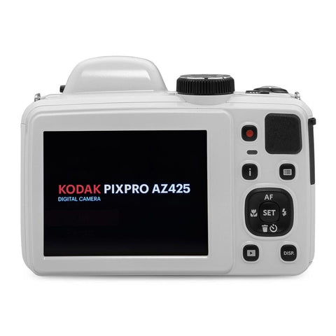 KODAK PIXPRO AZ425-WH 20MP Digital Camera 42X Optical Zoom 24mm Wide Angle Le...