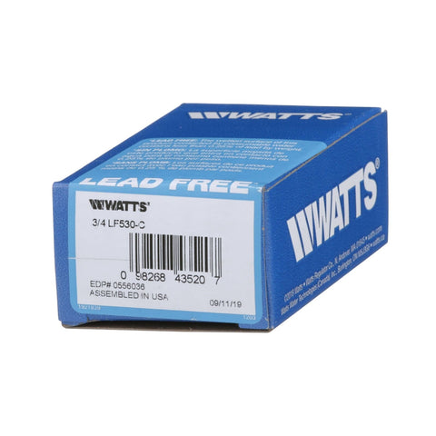 Watts 0371271 530C 1/2" Poppet Style Adjustable Relief Valve