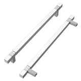 Alzassbg 10 Pack Polished Chrome Cabinet Pulls, 7-1/2 Inch(192mm) Hole Center...