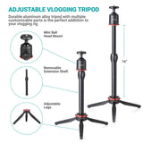 Movo SmartCine Smartphone Video Kit Tripod Bundle - All-in-One Grip Rig, Trip...