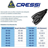 Cressi Adult Snorkeling & Scuba Diving Fins - Powerful Full Foot Pocket Fins ...