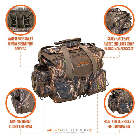 ALPS OutdoorZ Deluxe Floating Blind Bag - Waterproof Hunting Duffel Bag, with...