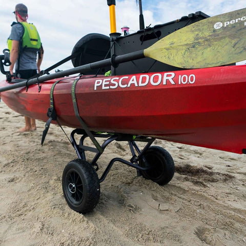 Perception Kayaks Large Kayak Cart with Foam Wheels - for use on sand/pavemen...