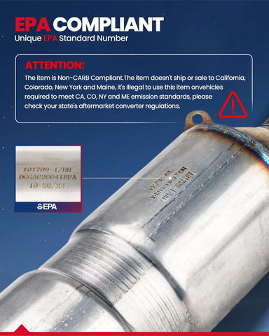Catalytic Converter Replacement for Traverse Enclave Acadia Outlook 3.6L Radi...