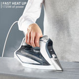 Rowenta, Iron, Focus Stainless Steel Soleplate Steam Iron for Clothes, 400 Mi...