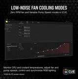 Corsair iCUE H115i RGB Elite Liquid CPU Cooler (16 Dynamic RGB LEDs, 140mm AF...