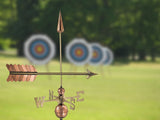 Good Directions Arrow Weathervane, Pure Copper