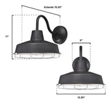 Westinghouse 6131300 Academy Vintage-Style One Light Dimmable LED Outdoor Wal...