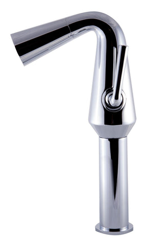 ALFI brand AB1792-PC Polished Chrome Single Hole Tall Cone Waterfall Bathroom...