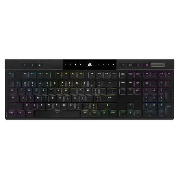 Corsair K100 AIR Wireless RGB Mechanical Gaming Keyboard - Ultra-Thin, Sub-1m...