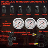 Hydraulic Nitrogen Accumulator Charging Kit, Nitrogen Fill Kit, Nitrogen Pres...