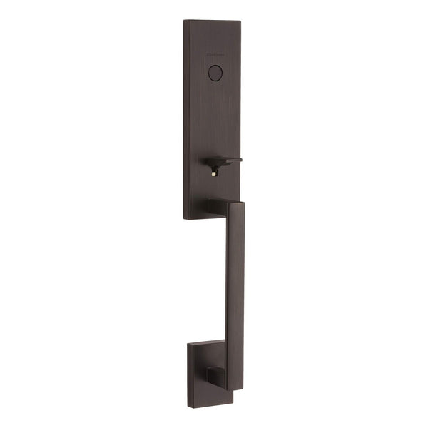 Kwikset 819VNHLIP-11P Dummy Vancouver Exterior Handleset Venetian Bronze Finish