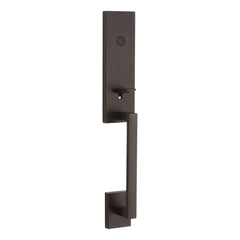 Kwikset 819VNHLIP-11P Dummy Vancouver Exterior Handleset Venetian Bronze Finish