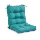 South Pine Porch Outdoor Seat/Back Chair Cushion, 1 Count (Pack of 1), Teal