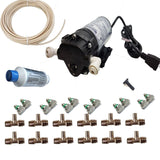 Residential Misting System- Made in USA Pump- 200 psi Mid Pressure Patio Mist...