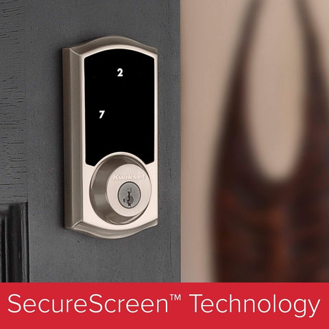 Kwikset 99160-021 SmartCode 916 Traditional Smart Lock Touchscreen Electronic...