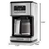 Calphalon Coffee Maker, Programmable Machine 14-Cup, Stainless Steel