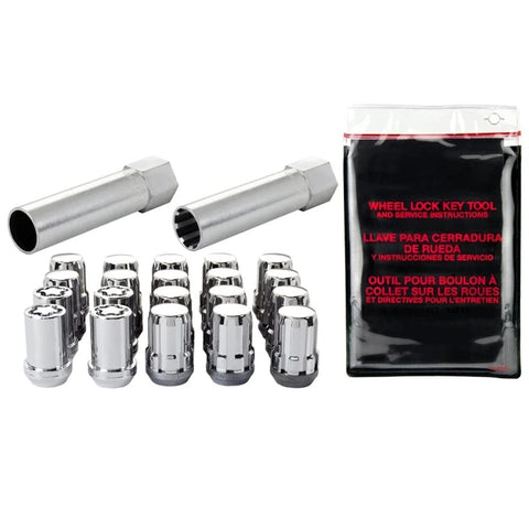 McGard 65557 Chrome SplineDrive Wheel Installation Kit (M12 x 1.5 Thread Size...