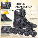 Inline Skates, High Performance Outdoor Fitness Inline Skates for Women Men A...