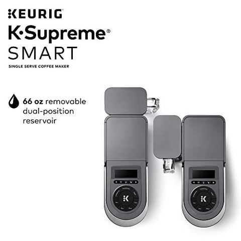 Keurig K-Supreme SMART Coffee Maker, MultiStream SMART, Gray