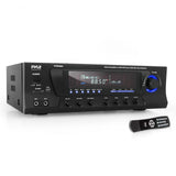 Pyle Home 300W Digital Stereo Receiver System - AM/FM Qtz. Tuner, USB/SD Card...