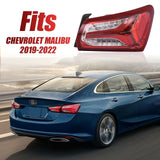 Tail Light Brake Lamps Compatible with 2019 2020 2021 2022 Chevy Malibu Rear ...