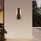 LamQee Modern Outdoor Wall Lights for House LED Integrated, Aluminum Outdoor ...