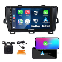 Kunfine Car CarPlay Android Auto Navigation Stereo GPS Radio Camera Display 9...