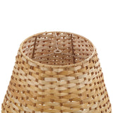 Aspen Creative 32987, Empire Spider Lamp Shade, Natural Banana Leaf, 9" Top x...